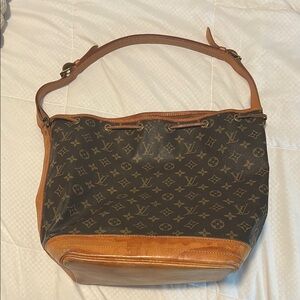 Louis Vuitton Brown Monogram Shoulder Bag